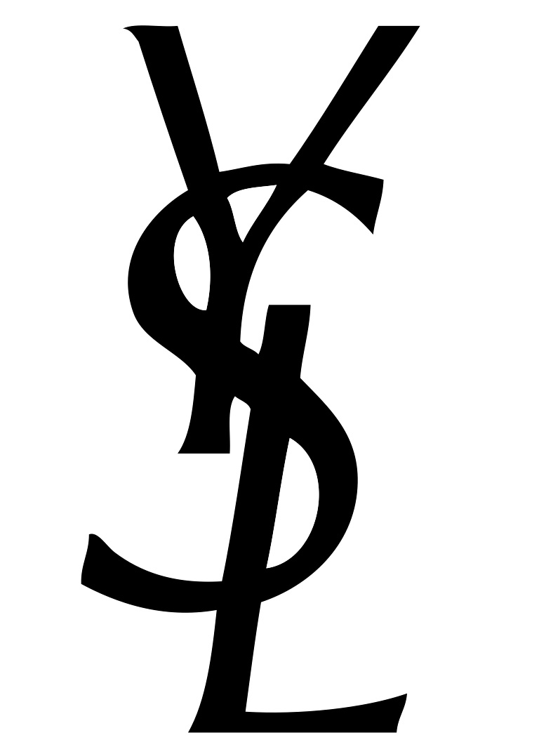 「Yves saint Laurent（イヴ・サンローラン）」ロゴマーク: [Logomark Mania]世界のかわいいロゴマーク集（企業